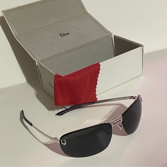 Dior Accessories - 💯AUTH DIOR ADIORABLE 7 SUNGLASSES Y2K RARE VINTAGE LUXURY 2000s BLACK SILVER